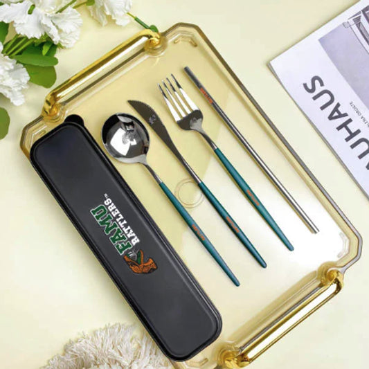 FAMU Flatware (Dark Green Handle)