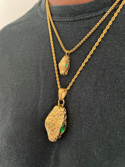 FAMU Large Snake Head Necklace