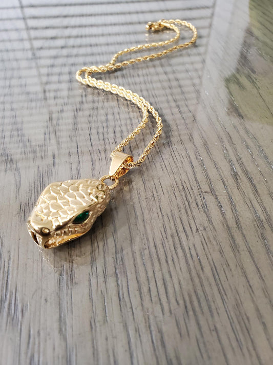 FAMU Medium Snake Head Necklace