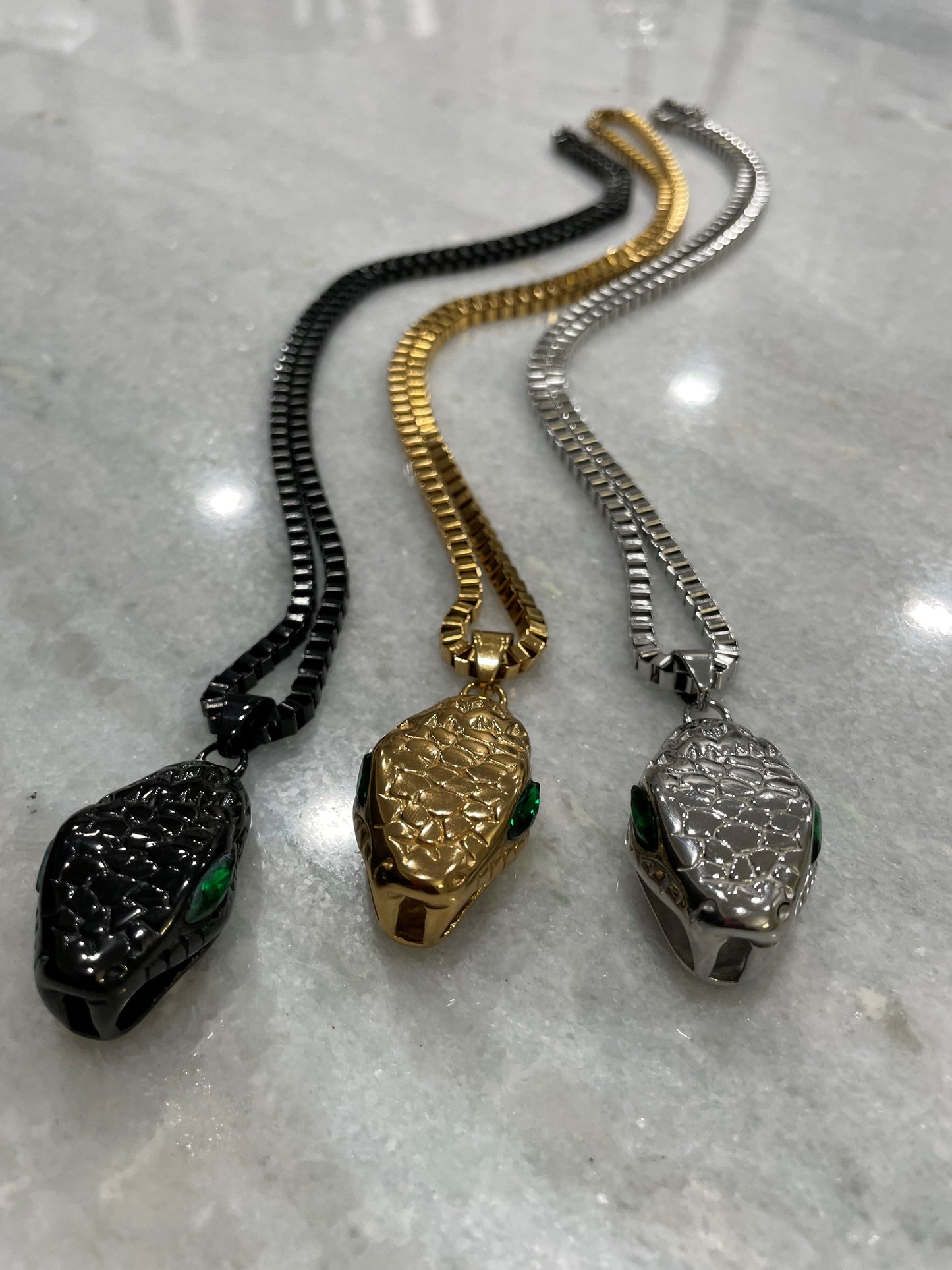 FAMU Large Snake Head Necklace